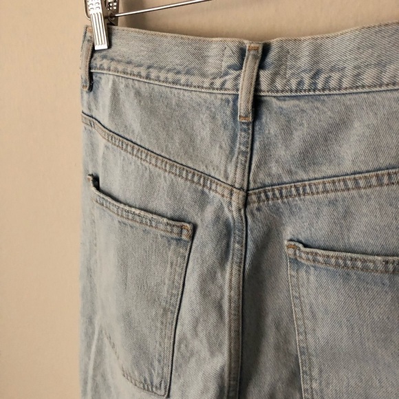 Zara Oversized Baggy Slouch High Rise Mom Jean Pants Size 8 NWT - Picture 10 of 12